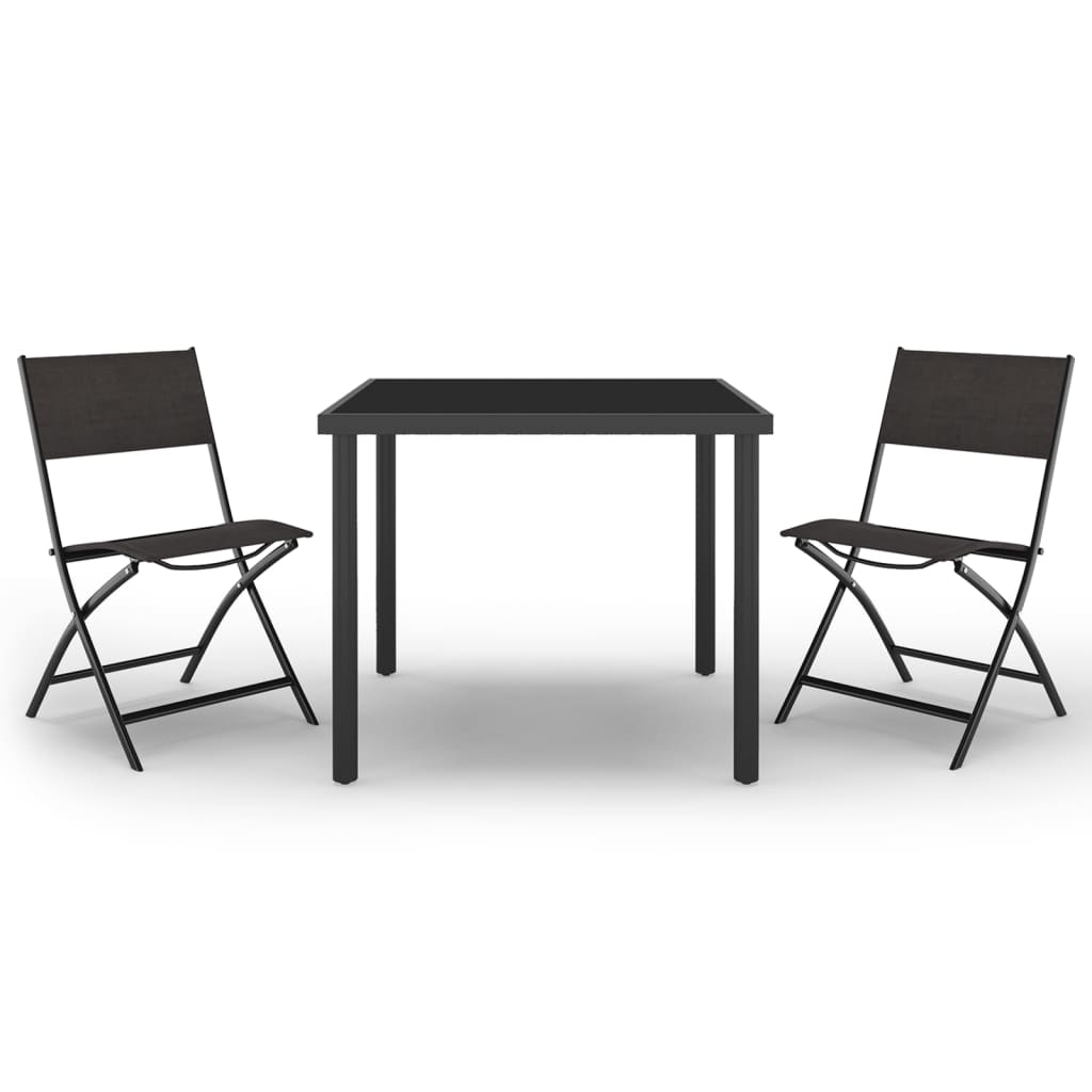3-Delige Tuinset Staal