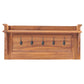 Wandkapstok 80X16,5X35 Cm Massief Teakhout