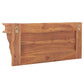 Wandkapstok 80X16,5X35 Cm Massief Teakhout