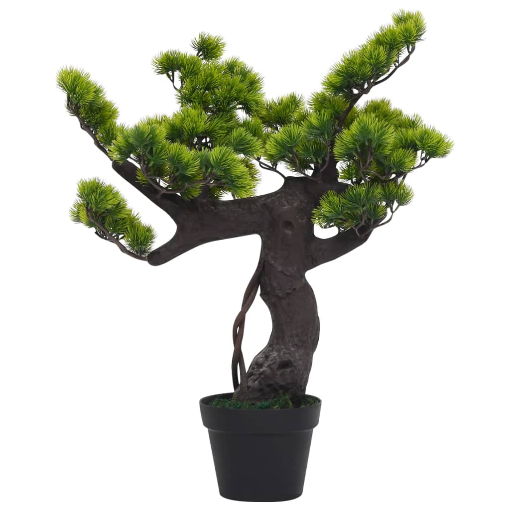 Kunstplant Met Pot Pinus Bonsai 70 Cm Groen