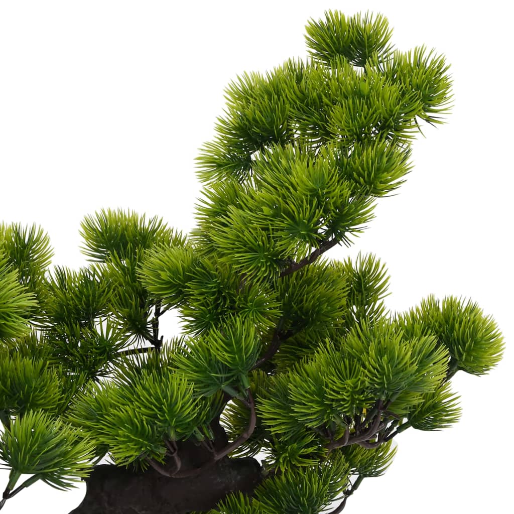 Kunstplant Met Pot Pinus Bonsai 70 Cm Groen