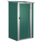 Tuinschuur 118,5X97X209,5 Cm Gegalvaniseerd Staal Groen
