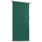 Tuinschuur 118,5X97X209,5 Cm Gegalvaniseerd Staal Groen
