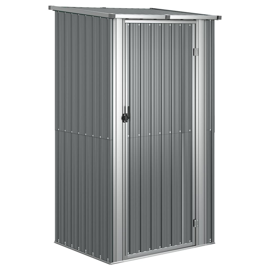 Tuinschuur 118,5X97X209,5 Cm Gegalvaniseerd Staal Grijs