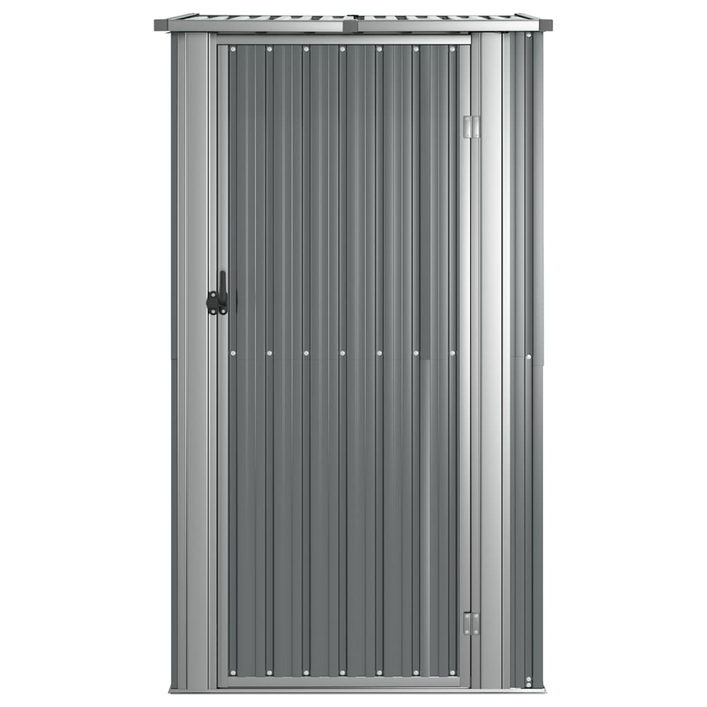 Tuinschuur 118,5X97X209,5 Cm Gegalvaniseerd Staal Grijs