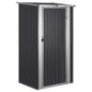 Tuinschuur 118,5X97X209,5 Cm Gegalvaniseerd Staal Antraciet