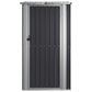 Tuinschuur 118,5X97X209,5 Cm Gegalvaniseerd Staal Antraciet