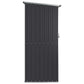 Tuinschuur 118,5X97X209,5 Cm Gegalvaniseerd Staal Antraciet