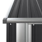 Fietsschuur 180,5X97X209,5 Cm Gegalvaniseerd Staal Antraciet