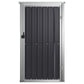 Tuinschuur 88X89X161 Cm Gegalvaniseerd Staal Antracietkleurig