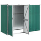 Tuinschuur 225X89X161 Cm Gegalvaniseerd Staal Groen