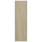 Wandschoenenkasten 4 St 60X18X60 Cm Spaanplaat Sonoma Eiken