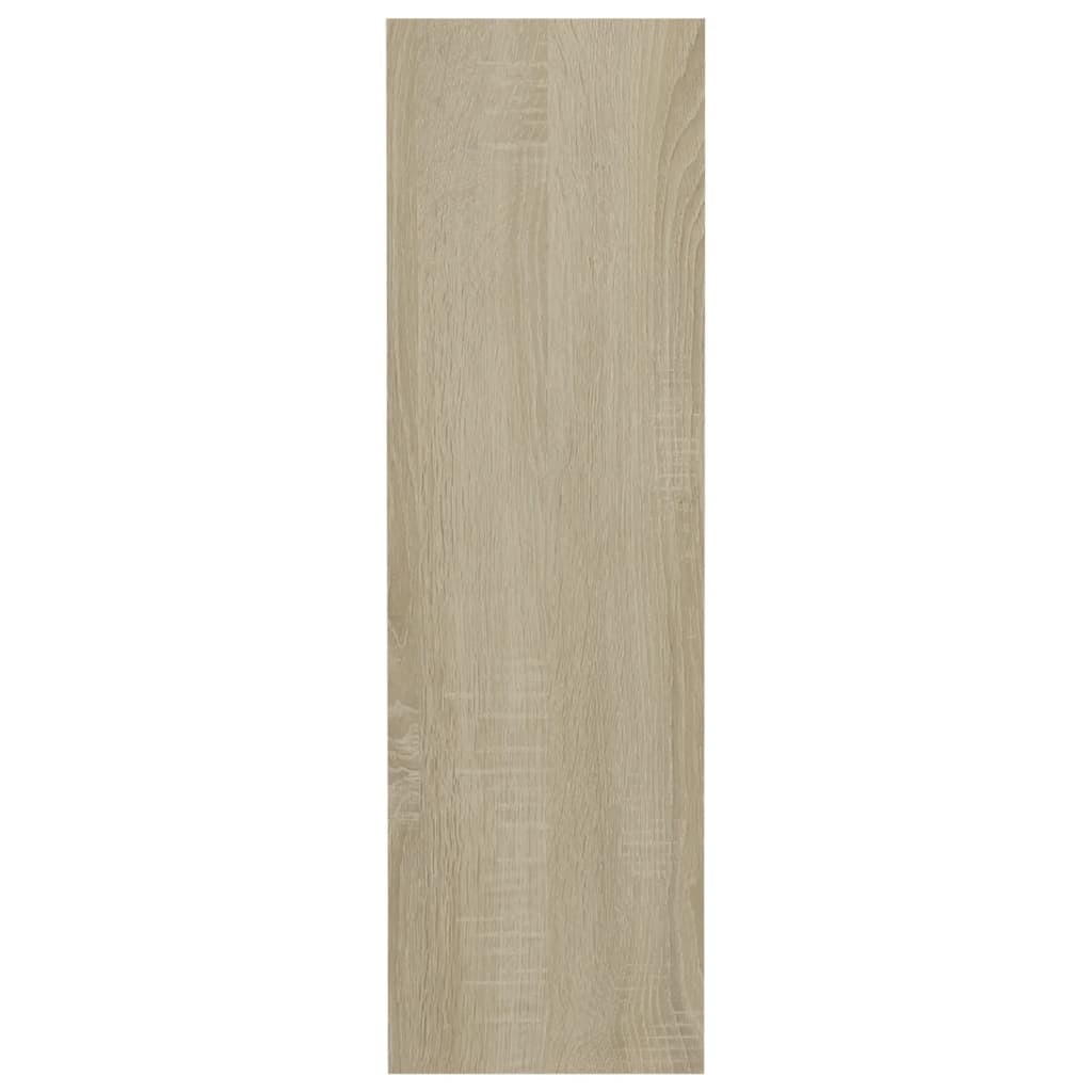 Wandschoenenkasten 4 St 60X18X60 Cm Spaanplaat Sonoma Eiken