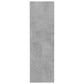 Wandschoenenkasten 2 St 60X18X60 Cm Spaanplaat Betongrijs