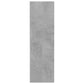 Wandschoenenkasten 4 St 60X18X60 Cm Spaanplaat Betongrijs