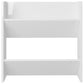 Wandschoenenkasten 2 St 60X18X60 Cm Spaanplaat Hoogglans Wit
