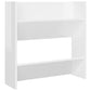 Wandschoenenkasten 4 St 60X18X60 Cm Spaanplaat Hoogglans Wit