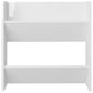 Wandschoenenkasten 4 St 60X18X60 Cm Spaanplaat Hoogglans Wit