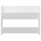 Wandschoenenkasten 2 St 80X18X60 Cm Spaanplaat Wit