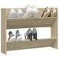 Wandschoenenkast 80X18X60 Cm Spaanplaat Sonoma Eikenkleurig