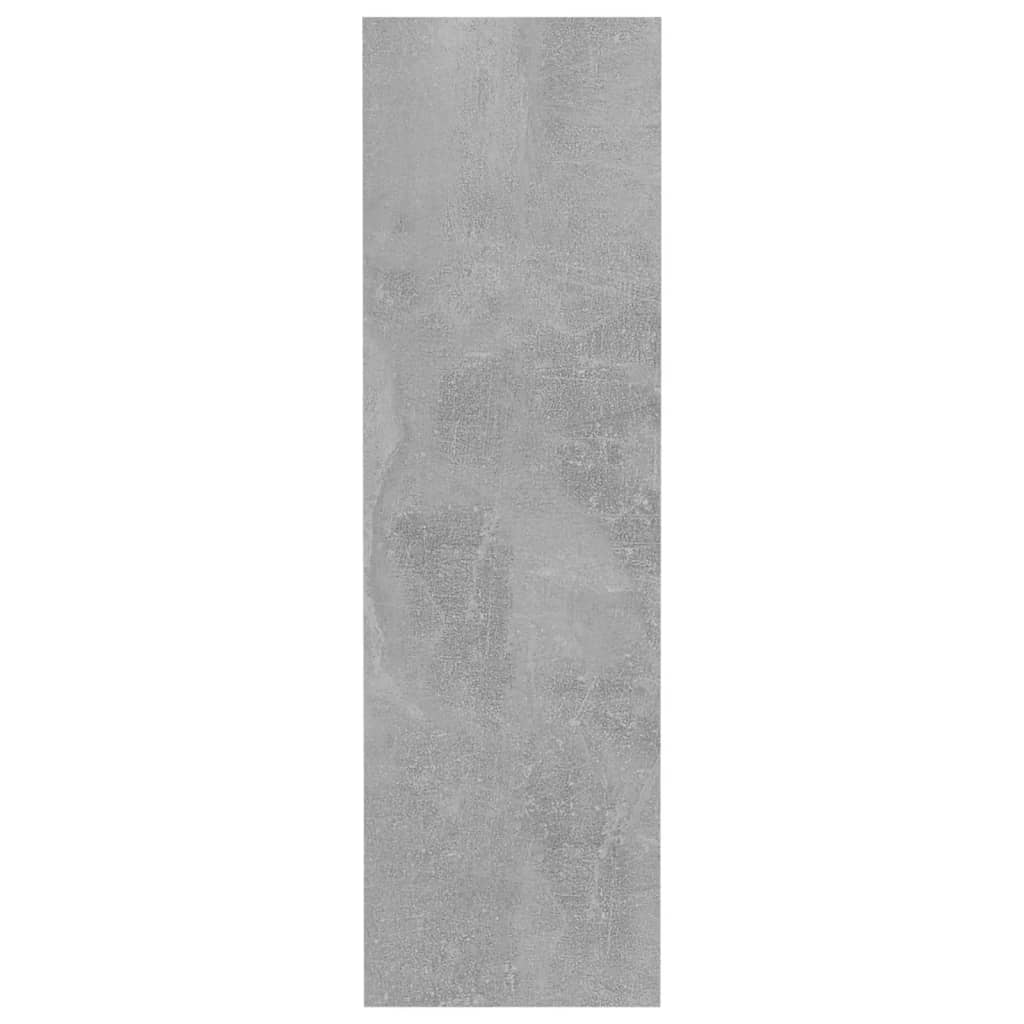 Wandschoenenkasten 2 St 80X18X60 Cm Spaanplaat Betongrijs