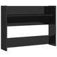 Wandschoenenkasten 2 St 80X18X60 Cm Spaanplaat Hoogglans Zwart