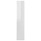 Wandschoenenkast 60X18X90 Cm Spaanplaat Hoogglans Wit