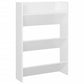 Wandschoenenkasten 2 St 60X18X90 Cm Spaanplaat Hoogglans Wit