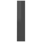 Wandschoenenkast 60X18X90 Cm Spaanplaat Hoogglans Grijs