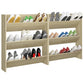 Wandschoenenkasten 2 St 80X18X90 Cm Spaanplaat Sonoma Eiken