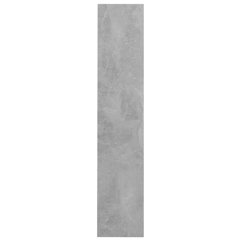 Wandschoenenkasten 2 St 80X18X90 Cm Spaanplaat Betongrijs