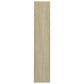 Wandschoenenkasten 2 St 80X18X90 Cm Spaanplaat Wit Sonoma Eiken