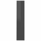 Wandschoenenkast 80X18X90 Cm Spaanplaat Hoogglans Grijs
