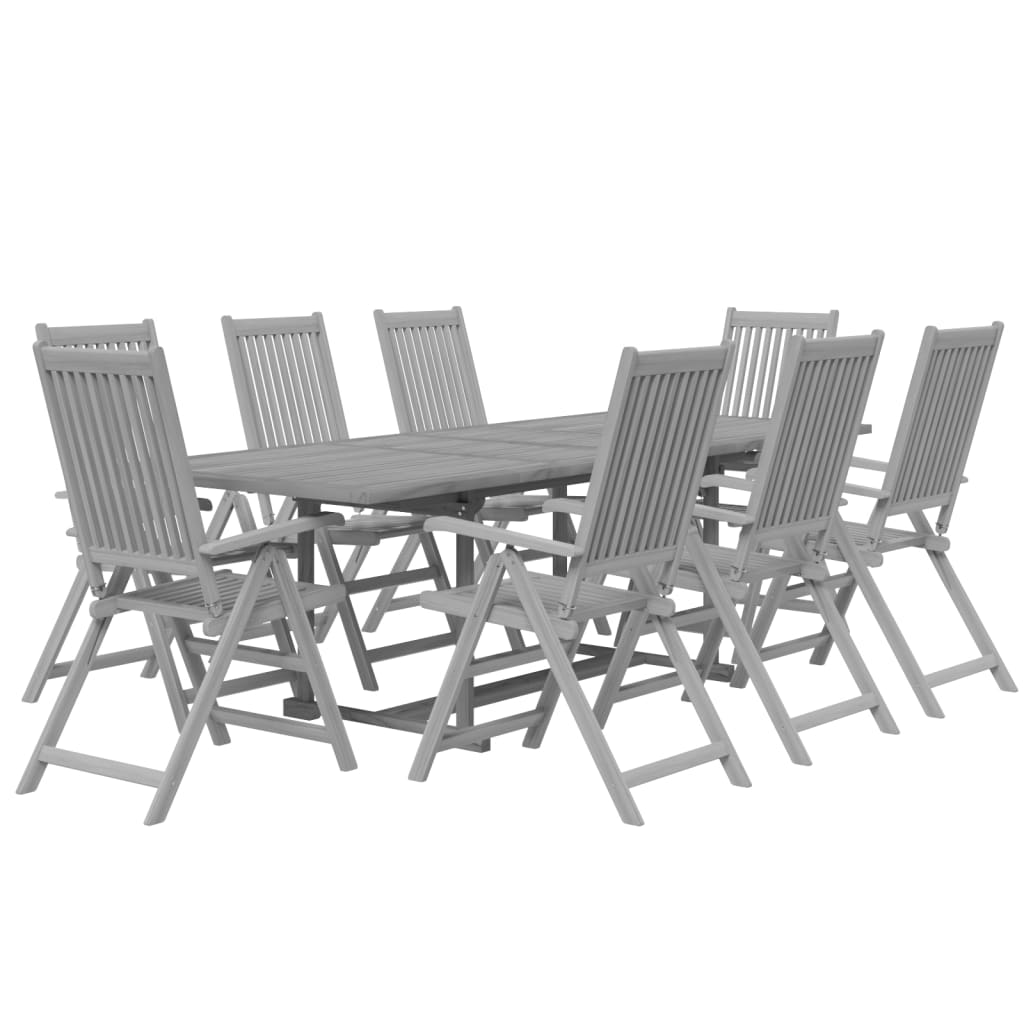 9-Delige Tuinset Massief Acaciahout
