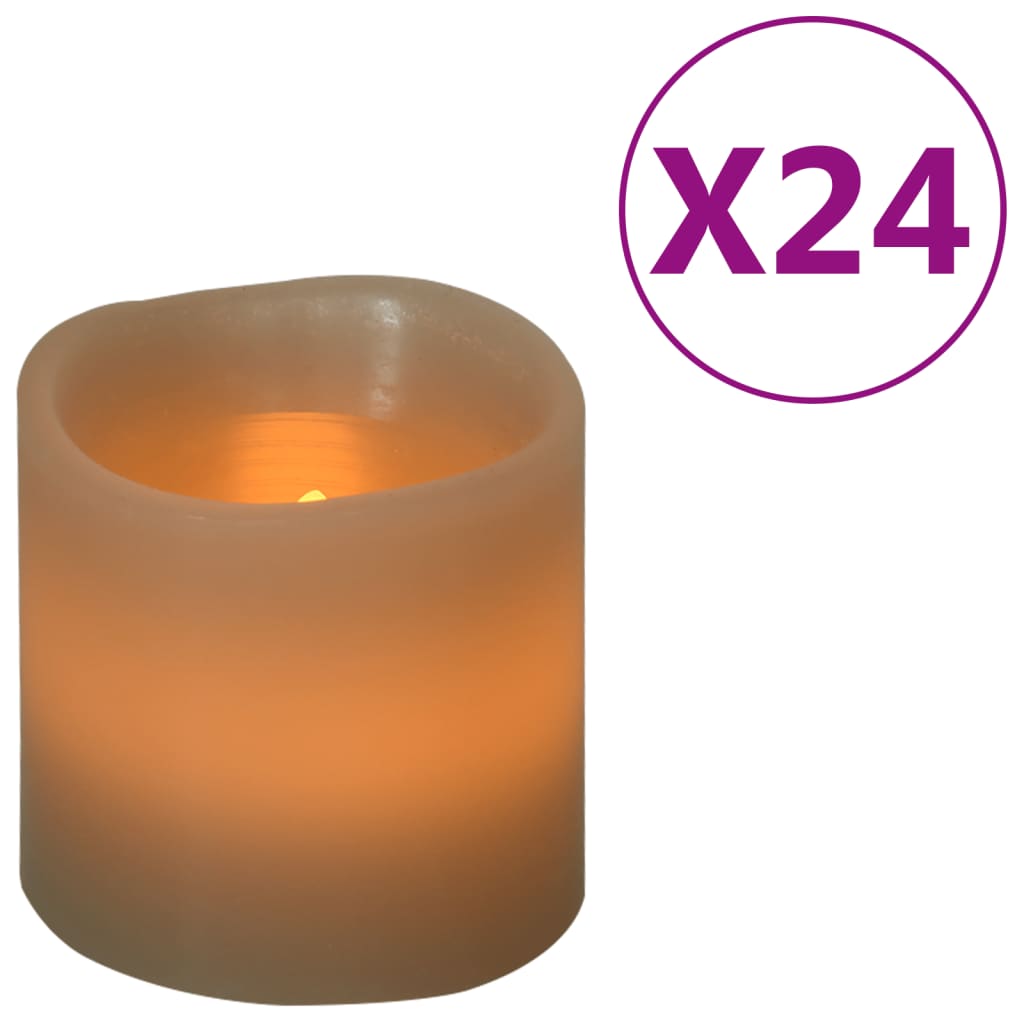 Kaarsen 24 St Led Warmwit