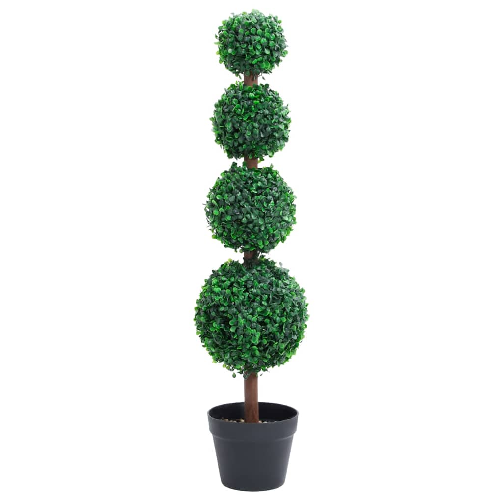 Kunstplant Met Pot Buxus Bolvorming 90 Cm Groen