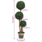 Kunstplant Met Pot Buxus Bolvorming 119 Cm Groen