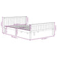Bedframe Massief Grenenhout Donkerbruin 120X200 Cm