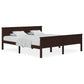 Bedframe Massief Grenenhout Honingbruin 200X200 Cm