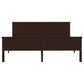 Bedframe Massief Grenenhout Honingbruin 200X200 Cm