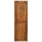 Wandkapstokken 2 St 36X3X110 Cm Massief Gerecycled Hout