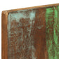 Wandkapstokken 2 St 36X3X110 Cm Massief Gerecycled Hout