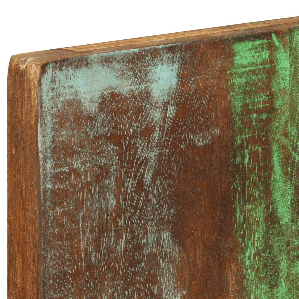 Wandkapstokken 2 St 36X3X110 Cm Massief Gerecycled Hout