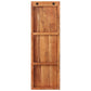 Wandkapstokken 2 St 36X3X110 Cm Massief Acaciahout