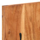 Wandkapstokken 2 St 36X3X110 Cm Massief Acaciahout