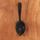 Wandkapstokken 2 St 36X3X110 Cm Massief Acaciahout