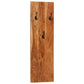 Wandkapstokken 2 St 36X3X110 Cm Massief Acaciahout