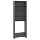 Wasmachinekast 64X24X190 Cm Grijs