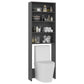 Wasmachinekast 64X24X190 Cm Grijs