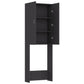 Wasmachinekast 64X25,5X190 Cm Grijs
